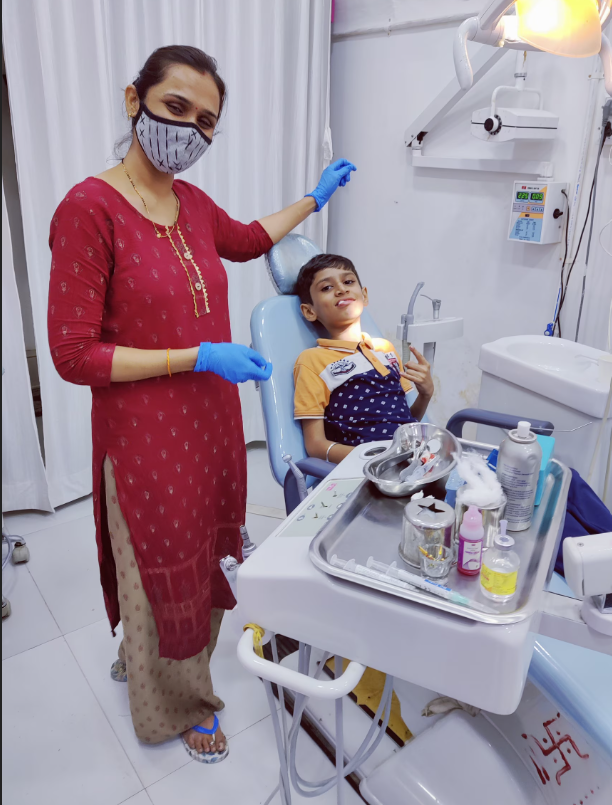 Dental clinic reception